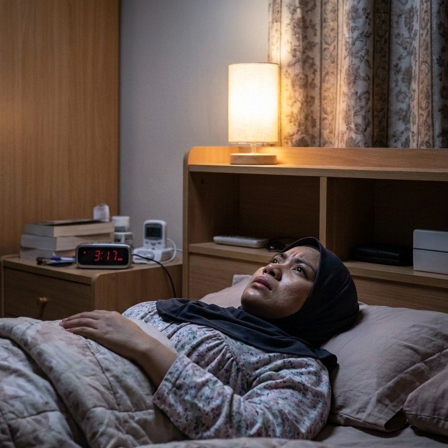 Susah tidur malam
